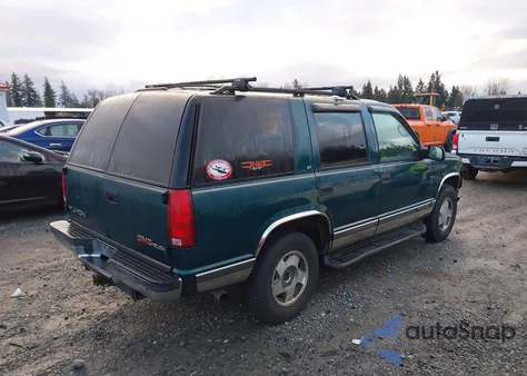 1997 GMC Yukon Sle from USA, damaged, VIN 1GKEK13R6VJ745244